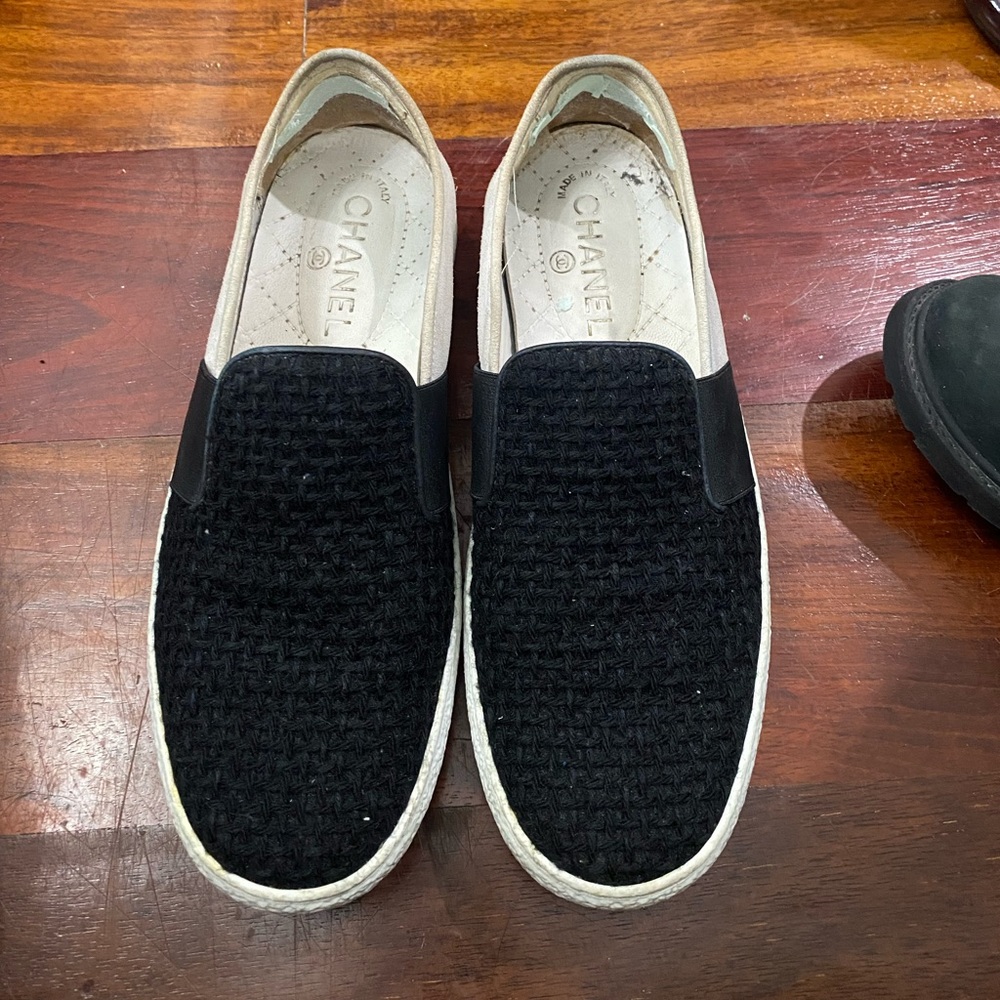 Chanel skater sneakers
